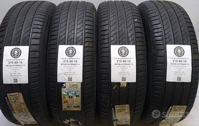 4 GOMME 215 60 16 MICHELIN A60196
