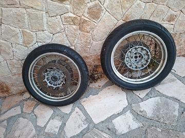 Coppia cerchi a raggi R850R R1100R BMW 