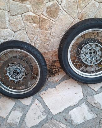 Coppia cerchi a raggi R850R R1100R BMW 