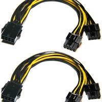 Cavo per scheda grafica, 8 pin (6 +2 pin)