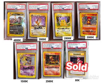 Pokemon carte PSA vintage Rare holo no charizard