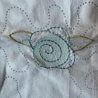 Copripiumino per lettino bimbi in cotone bianco