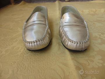 Mocassino donna oro N. 39