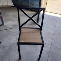 SEDIA IN FERRO BATTUTO