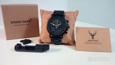 Orologio legno "DODO"