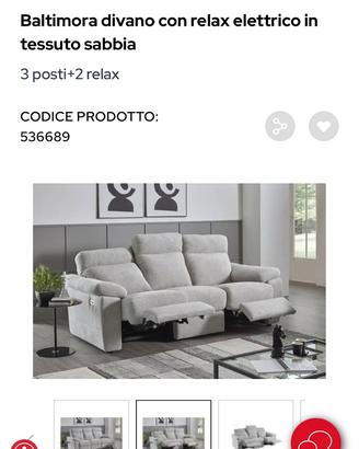 Divano reclinabile