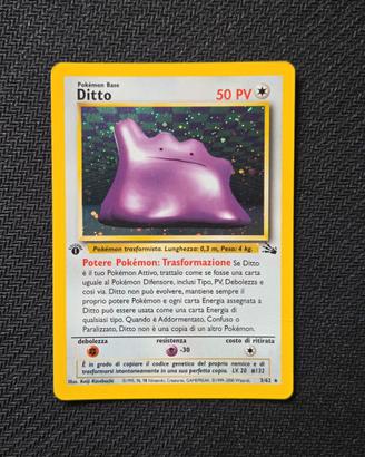 Ditto 1 ed Fossil 3/62 Holo