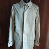 Giacca trench uomo in cotone beige Barba Napoli