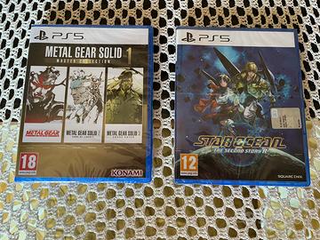 MGS Master Collection 1 + Star Ocean NUOVI Ps5
