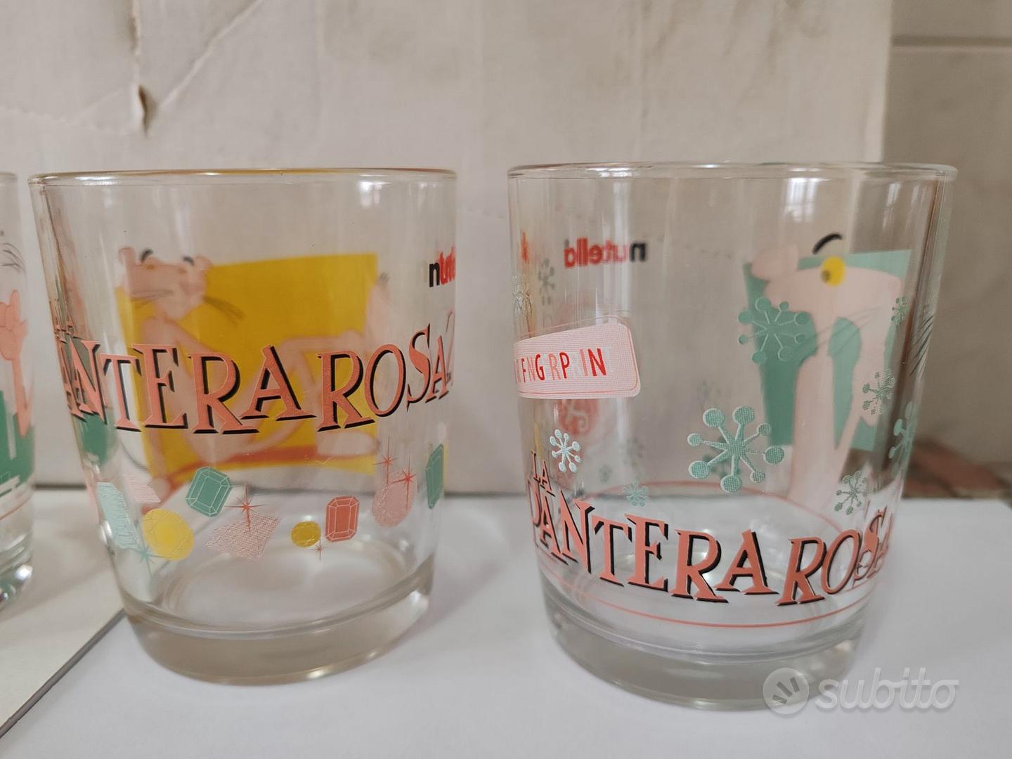 Verre Nutella Ferrero Panthère Rose - Collection - Occasion