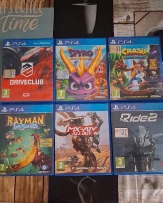 vari giochi ps4