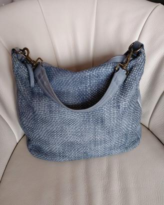 Borsa in pelle lavorazione Bottega Veneta 