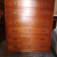 Letto salva spazio con mobile in legno