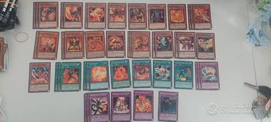 lotto base deck flamvell e vulcanico yugioh