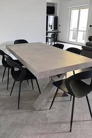 Set 6 sedie di design nere - Nuove!