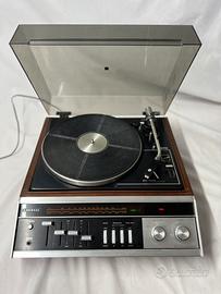 Amplificatore e Giradischi National