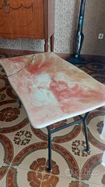 Tavolino Vintage finto marmo 