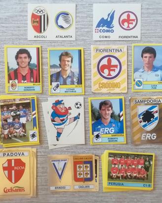 Lotto di 135 figurine Panini 88-89