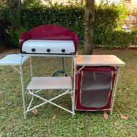 CUCINA ALU BEAVER BRAND Mobiletto portafornello