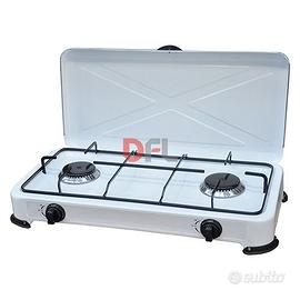 Fornello 2 fuochi Kasart a gas gpl