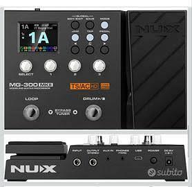 Pedaliera effetti chitarra NUX MG 300