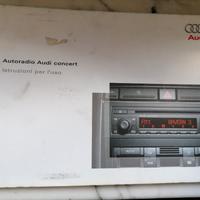Libretto audi autoradio