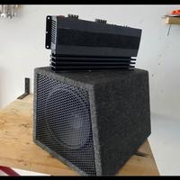 Subwoofer+aplificatore
