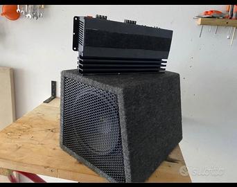 Subwoofer+aplificatore