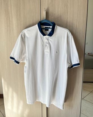 Polo Eredi Pisanò bianca taglia M