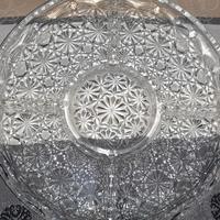 Piatto aperitivo/antipasto in cristallo. Vintage.