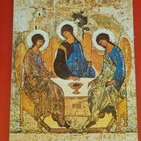 Icona Religiosa La Santa Trinità