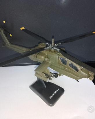 Elicottero Apache Ah 64 New Ray scala 1/55 metallo