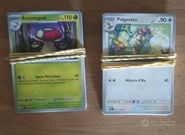 Lotto 50 Carte Pokémon Recenti Miste