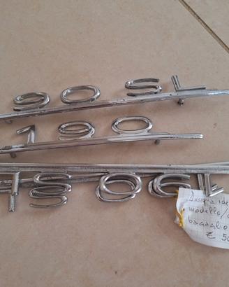 Insegna identificazione mercedes 190 sl 2 serie