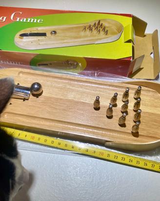 Mini bowling gioco da tavolo anti stress