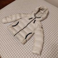 Moncler bambina CHEVRIL giubbotto bianco 8 anni