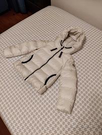 Moncler bambina CHEVRIL giubbotto bianco 8 anni