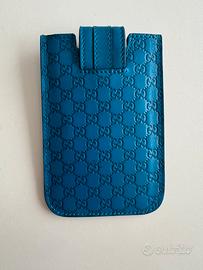 Custodia telefono in pelle GUCCI