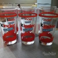 6 bicchieri della kinder
