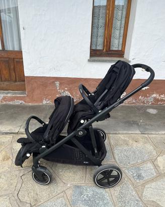 Passeggino fratellare gemellare gazzelle s cybex