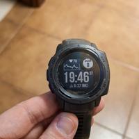 garmin instinct black - con scatola originale