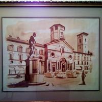 Stampa anni 70 completa di cornice