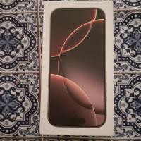 Iphone 16pro 256gb nuovo sigillato 