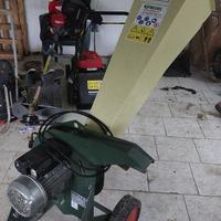 biotrituratore (cippatore) elettrico