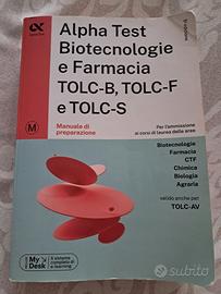 Alpha test Biotecnologie e Farmacia