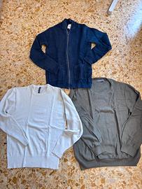 Lotto maglioni uomo S-M