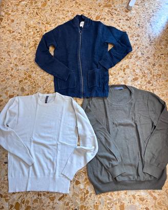 Lotto maglioni uomo S-M