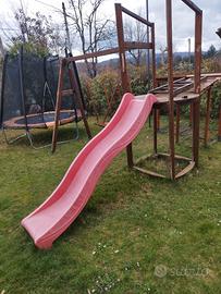 Scivolo per esterno in pvc