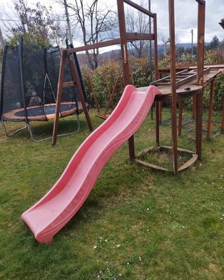 Scivolo per esterno in pvc