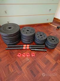 Manubri/bilanciere da palestra 40Kg